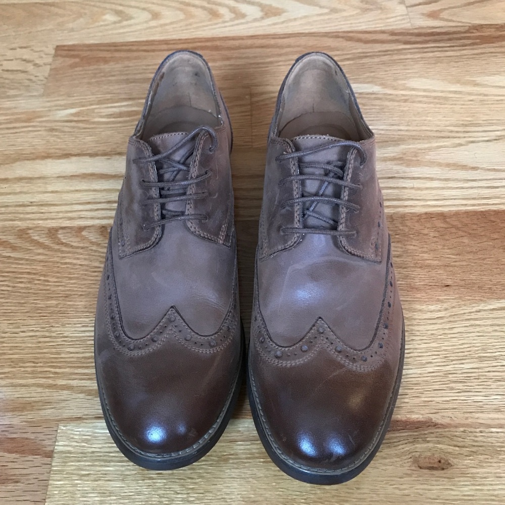 ✖️Clarks Men's Brown Leather Oxford